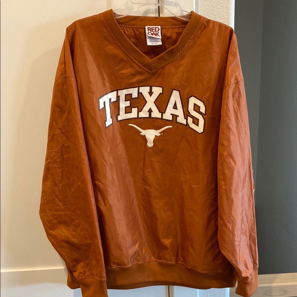 Texas Longhorns XL Windbreaker Jacket with Classic Style